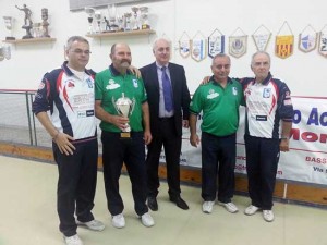 Le prime due coppie classificate 